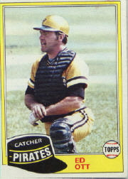 1981 Topps Baseball Cards      246     Ed Ott